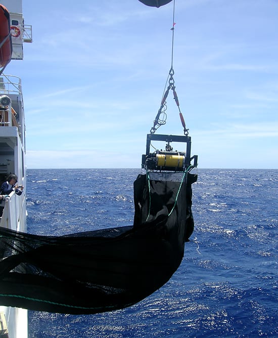 MOCNESS fishing net